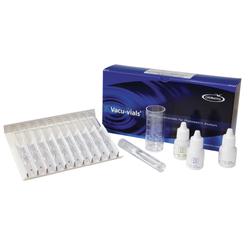 K-1413氨Vacu-vials®仪器测试套件的内容和包装