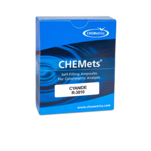 R-3810氰化物CHEMets®视觉测试替换物包装
